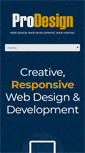 Mobile Screenshot of professionaldesign.com